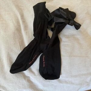 Simone Rocha x H&M Black Ribbon Socks